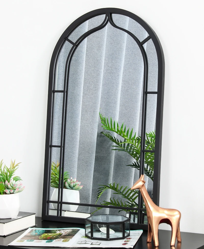 Glitzhome Oversized Arched Wall Mirror