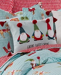 Levtex Gnome for the Holidays Decorative Pillow, 14" x 18"