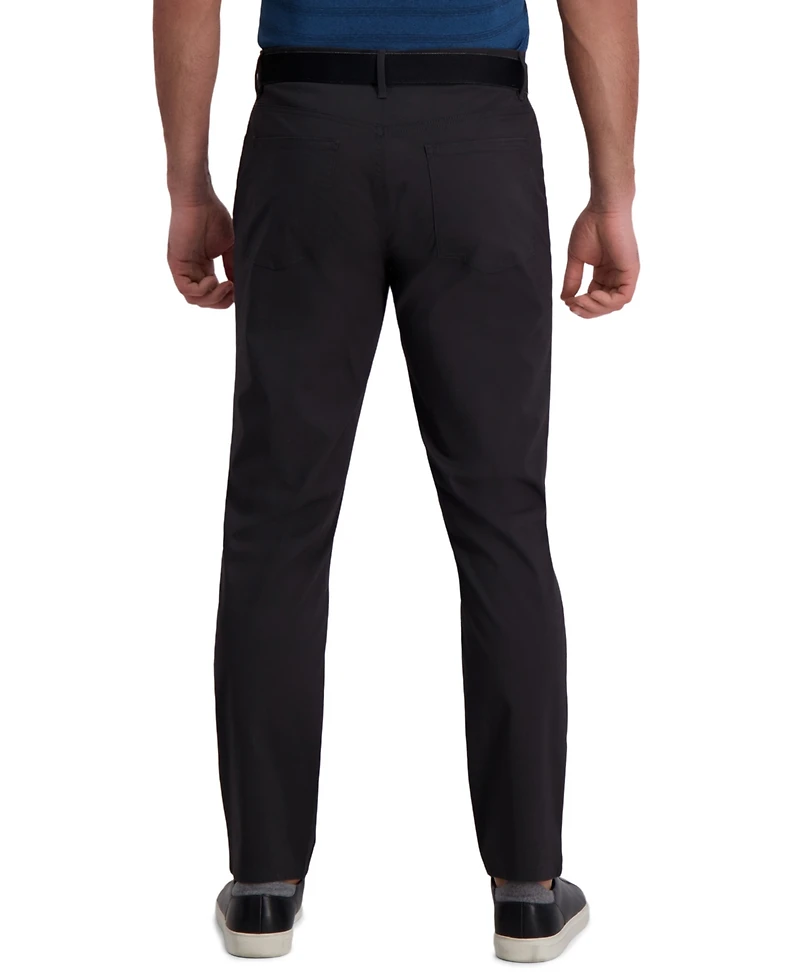 Haggar The Active Series City Flex Traveler Slim Fit Flat Front 5-Pocket Casual Pant (Ripstop)