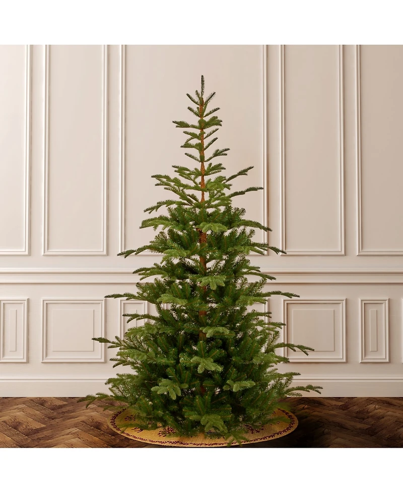 National Tree Company 7.5' Feel Real Norwegian Spruce Hinged Tree