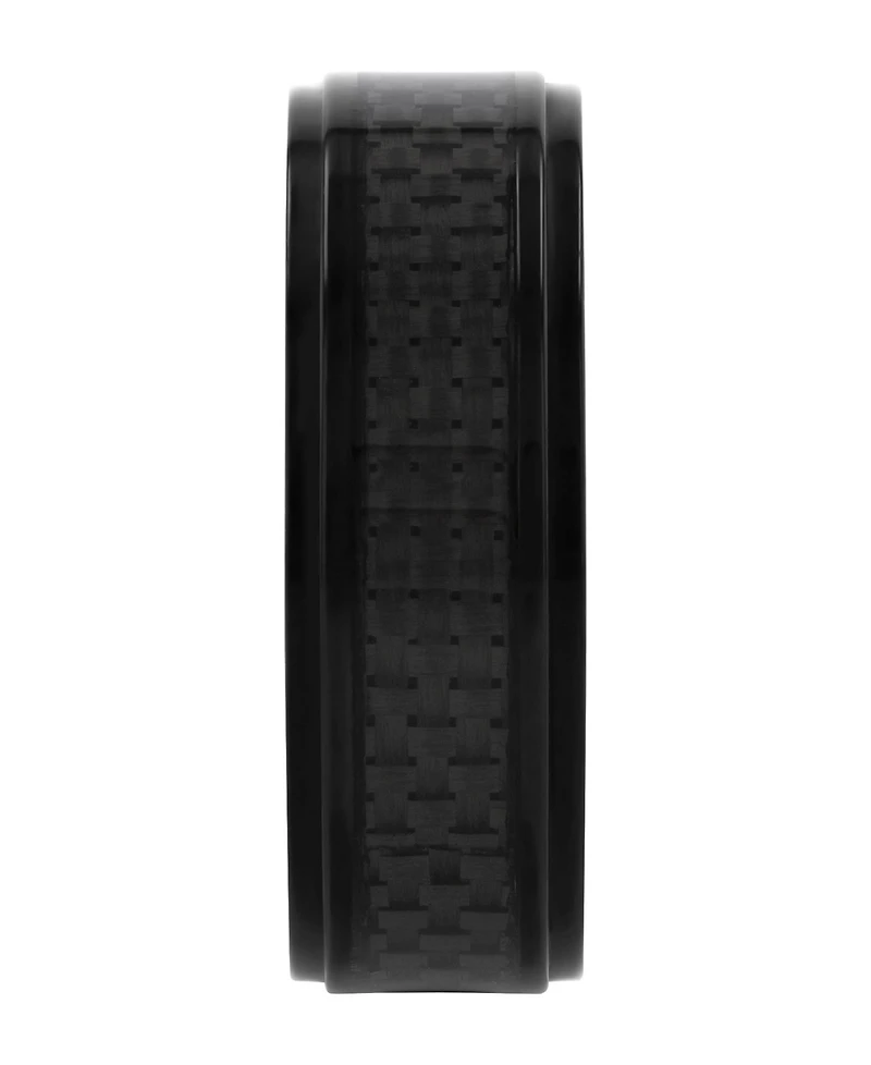 Macy's Men's Weave Inlay Lightweight Titanium Wedding Band