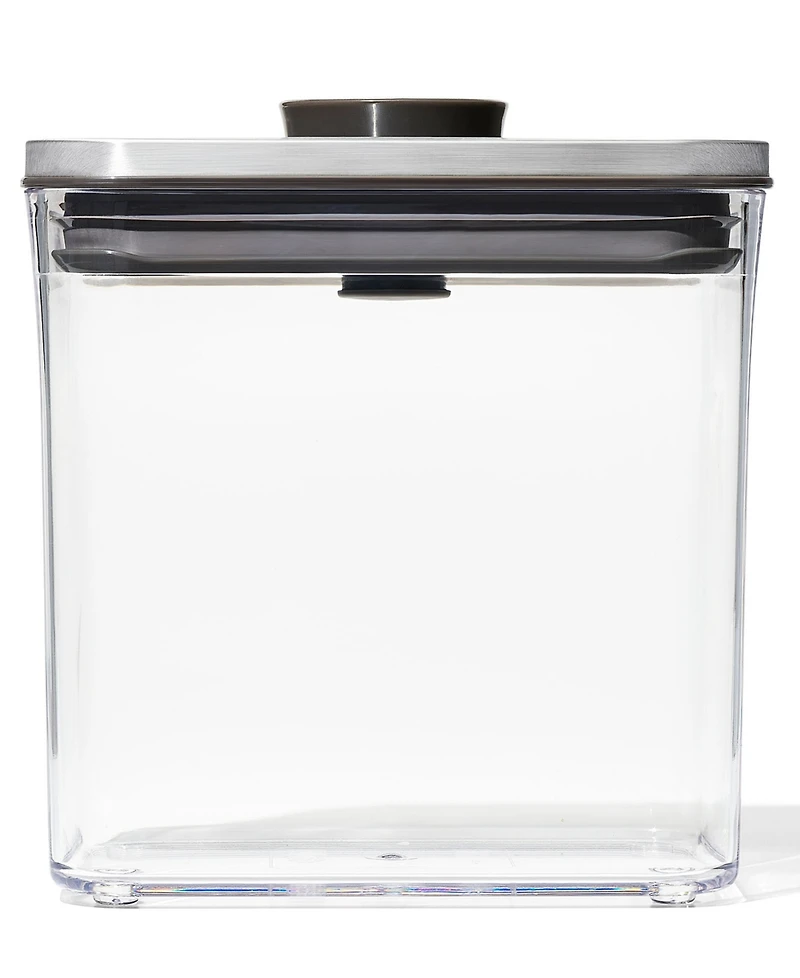Oxo Steel Pop Rectangle Short 1.7-Qt. Food Storage Container