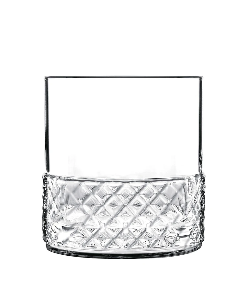 Roma 12.75 Oz 1960 Double Old Fashion Glasses, Set of 4