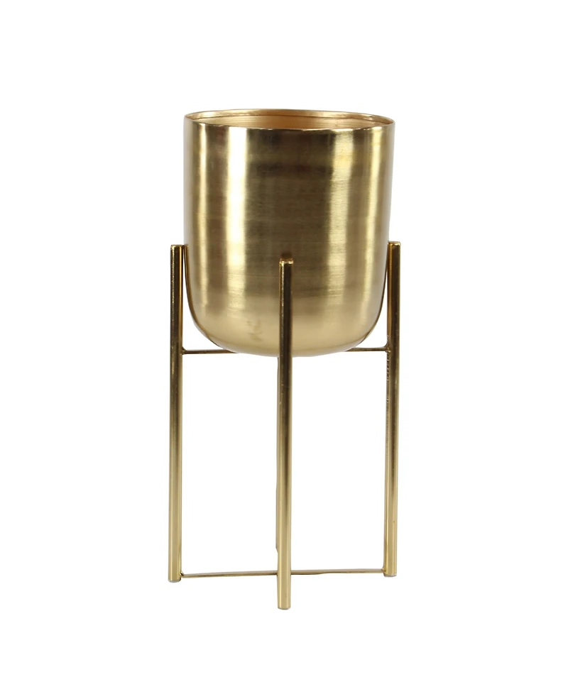 Bucket Planter with Stand, Set of 2