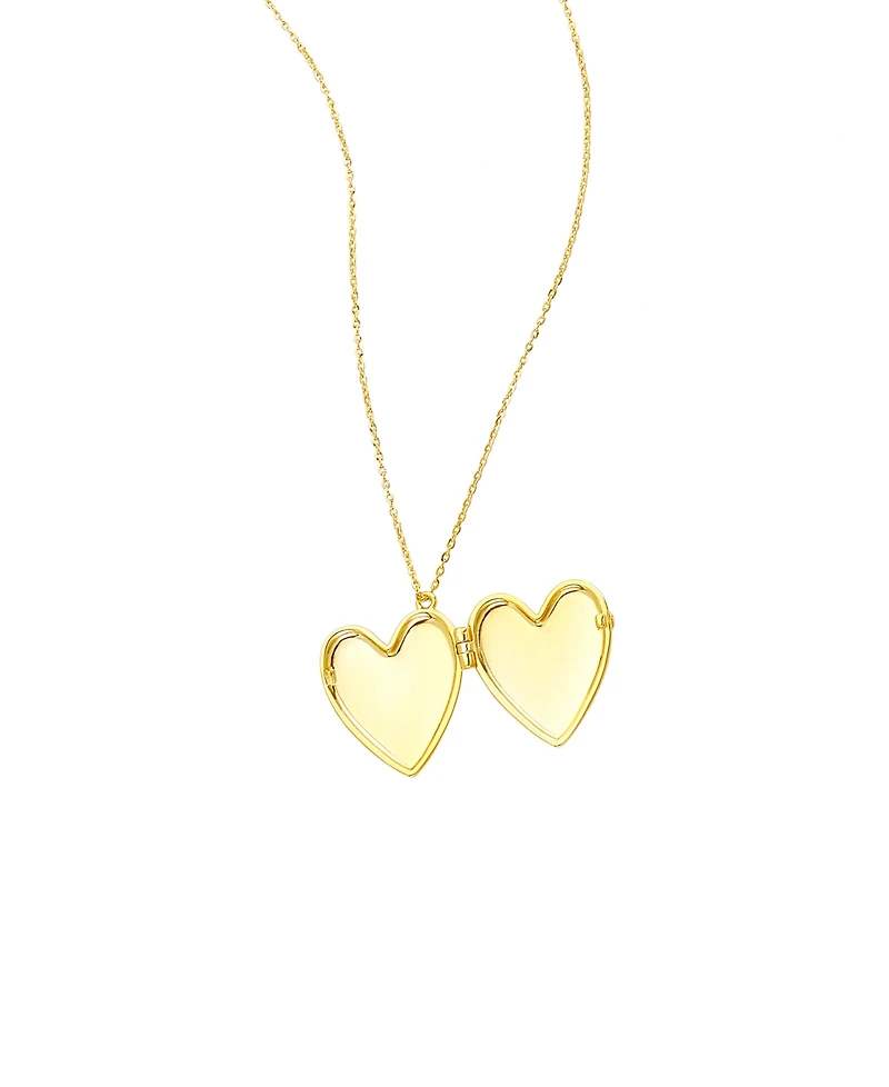 Adornia Heart Locket Necklace