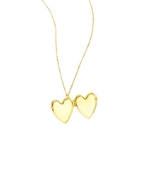 Adornia Heart Locket Necklace