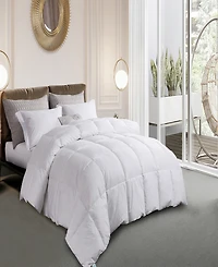 Martha Stewart 75%/25% White Goose Feather & Down Comforter, Full/Queen, Exclusively at Macy's