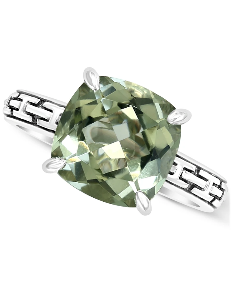 Effy Green Quartz Statement Ring (3-7/8 ct. t.w.) Sterling Silver