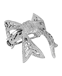 Women's Filigree Bow Ponytail Holder