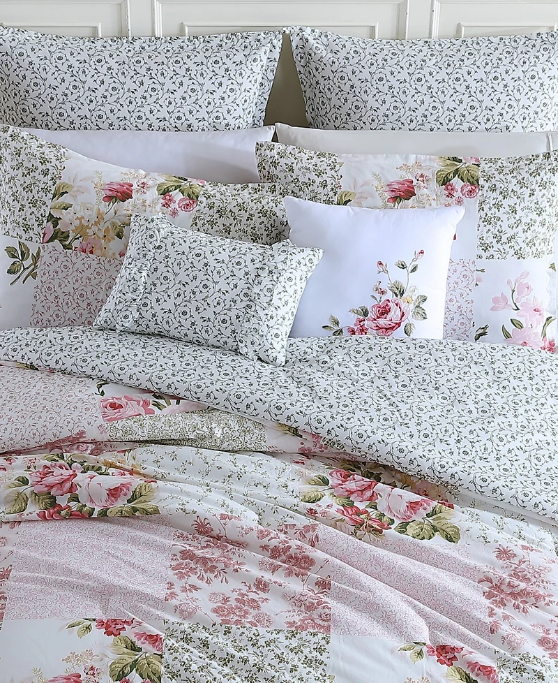 Laura Ashley Ailyn -Pc. Comforter Set