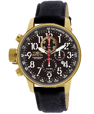 Invicta Men's I-Force Quartz Chronograph Black Dial Watch