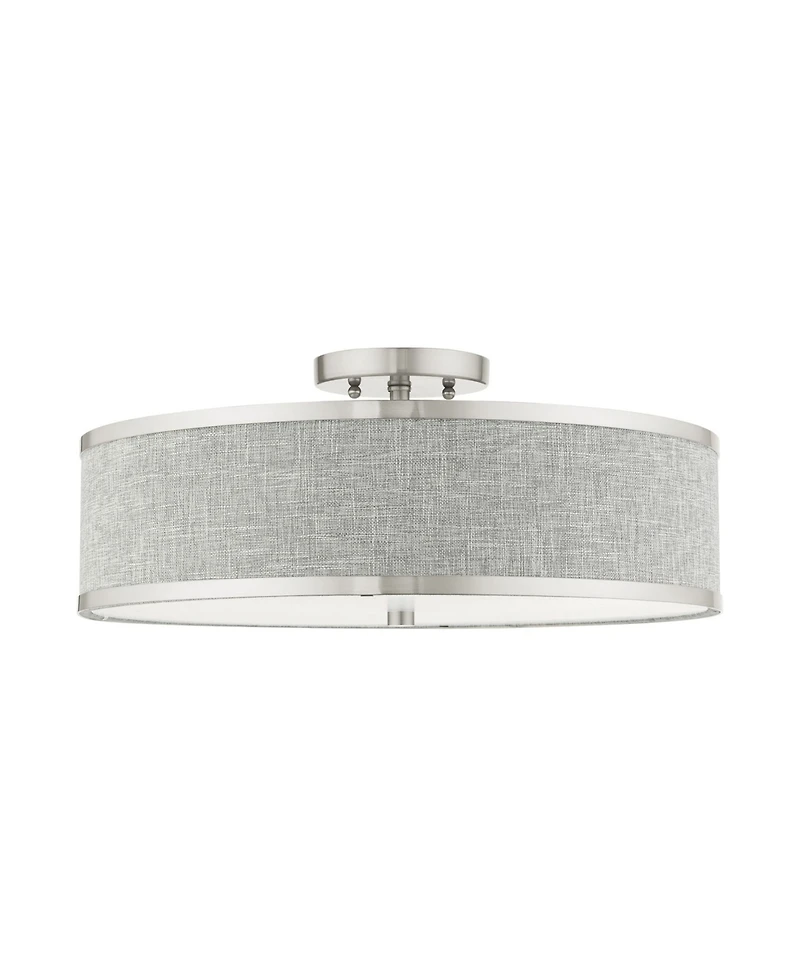 Park Ridge 3 Lights Semi Flush
