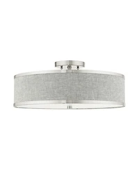 Park Ridge 3 Lights Semi Flush