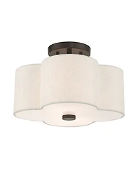 Solstice 2 Lights Semi Flush