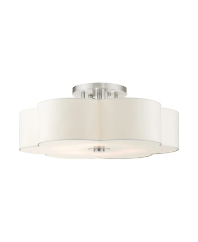 Chelsea 6 Lights Semi Flush
