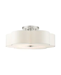Chelsea 6 Lights Semi Flush