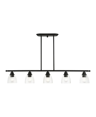 Montgomery 5 Lights Linear Chandelier