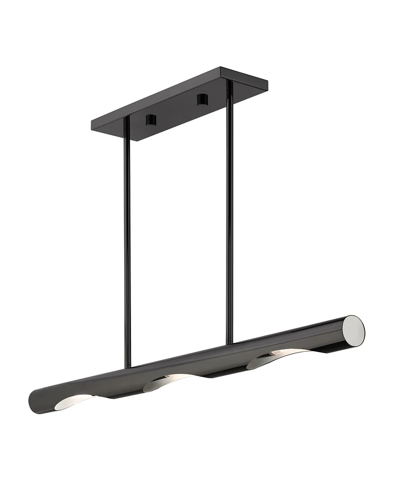 Acra 3 Lights Linear Chandelier