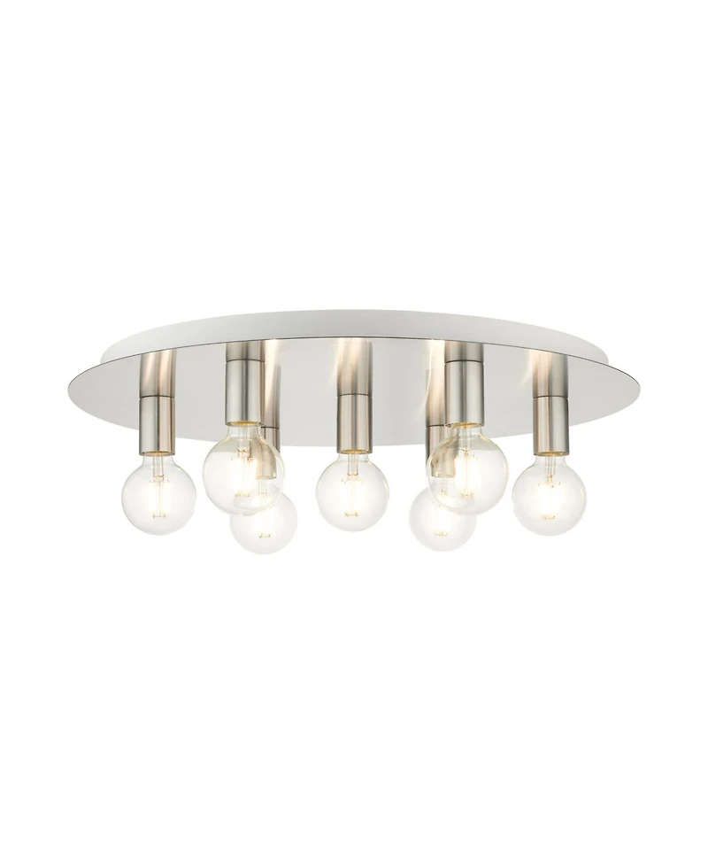 Hillview 7 Lights Flush Mount