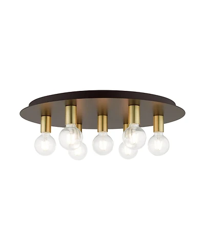 Hillview 7 Lights Flush Mount