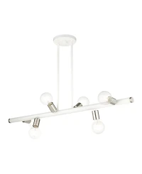 Bannister 6 Lights Linear Chandelier