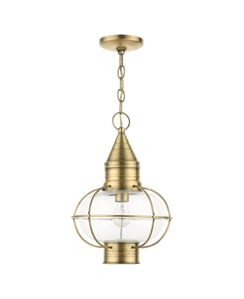 Newburyport 1 Light Outdoor Pendant Lantern