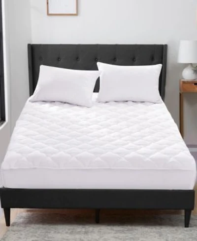 Unikome Four Leaf Clover Quilted Down Alternative Mattress Pad