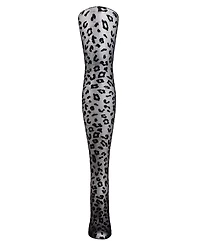 MeMoi Women's Patterned Leopard Print Sheer Tights