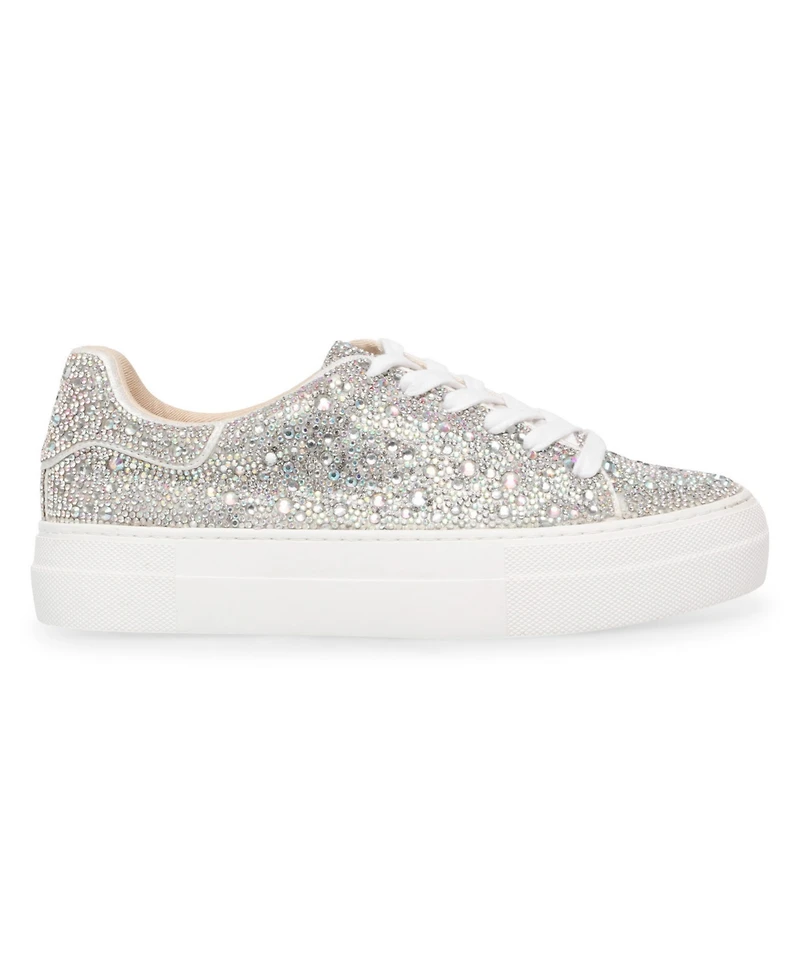 Betsey Johnson Women's Sidny Platform Lace-Up Sneakers