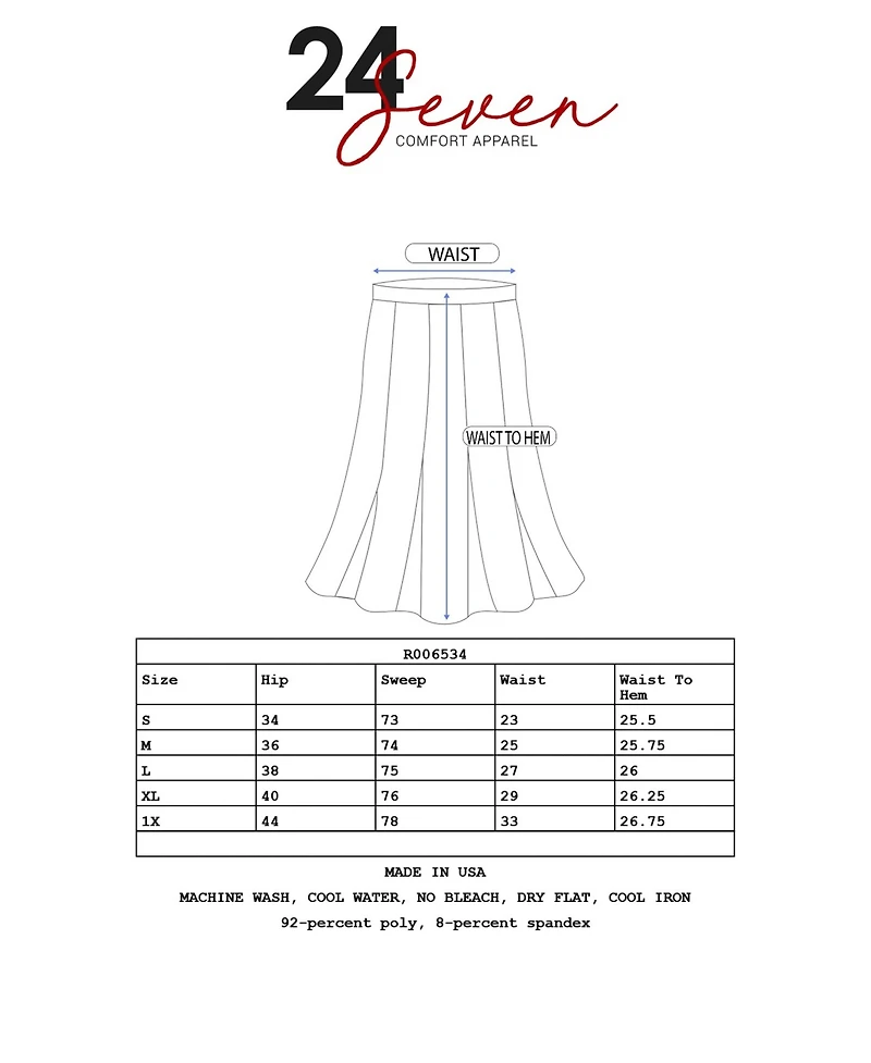 Women's Classic Knee Length Skirt