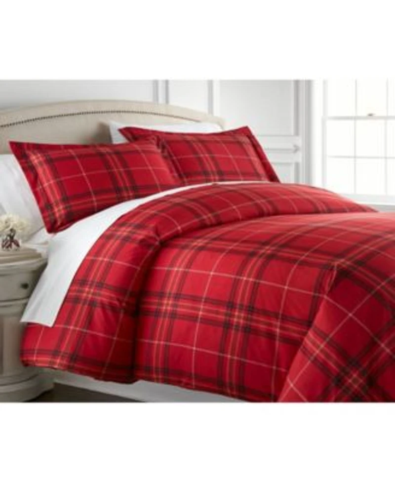 Southshore Fine Linens Ultra Soft Plaid 3 Pc. Comforter Sets