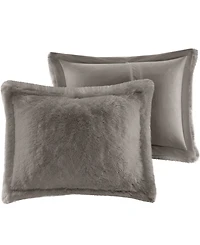 Intelligent Design Malea Shaggy Faux-Fur 2-Pc. Duvet Cover Set, Twin