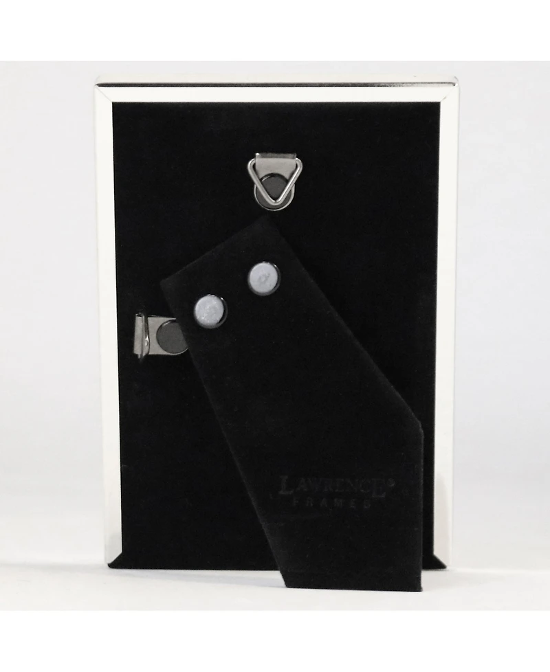 Metal Picture Frame with Inner Beading, 3.5" x 5"