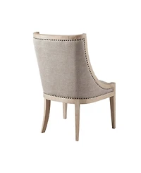 Martha Stewart Collection Elmcrest 24"W Upholstered Dining Chair with Nailhead Trim