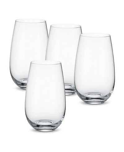 Villeroy & Boch Entree Water Tumbler/Cocktail Glass, Set of 4