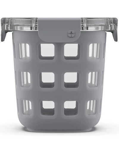 Ello DuraGlass -Cup Round Meal Prep Food Storage Container