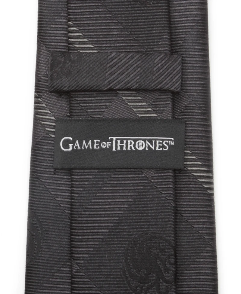 Men's Targaryen Dragon Plaid Tie