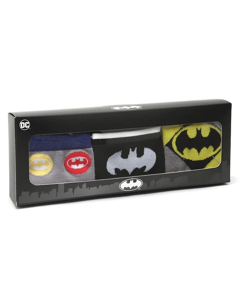 Men's Batman Sock Gift Set, Pack of 3