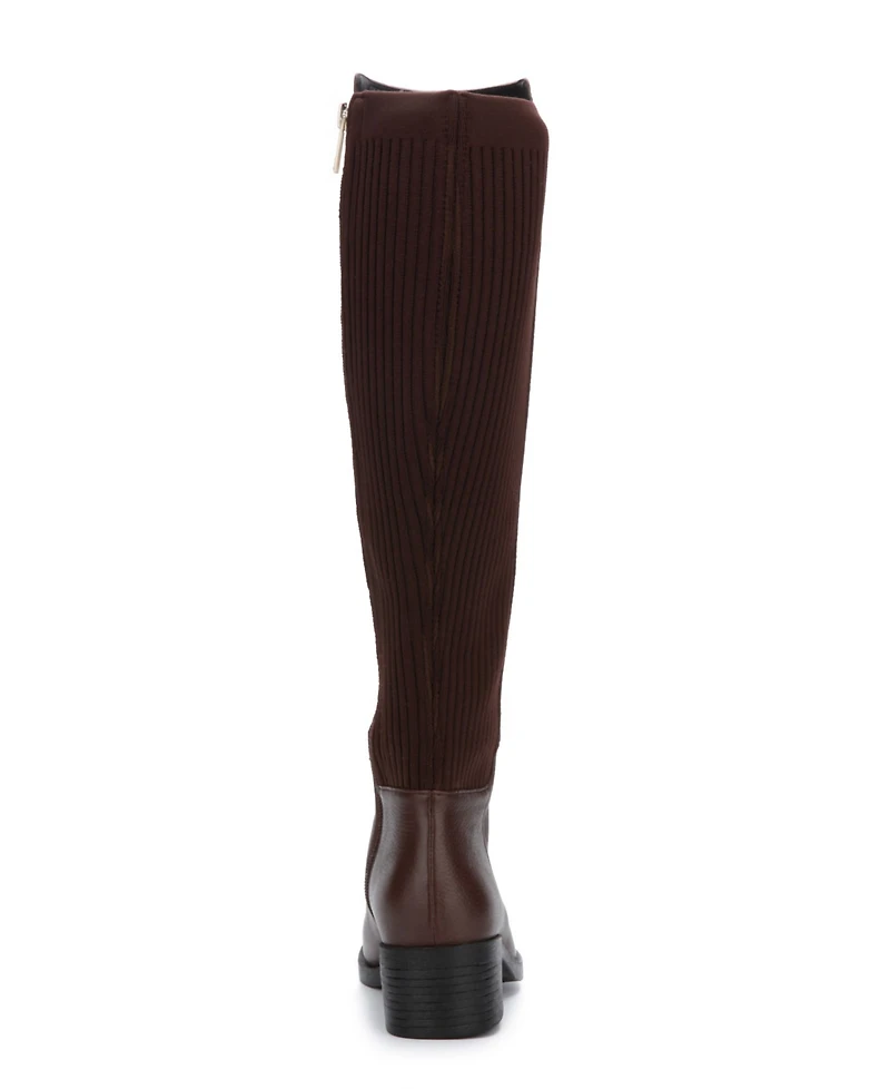 Kenneth Cole New York Women's Levon Tall Knee High Riding Boots
