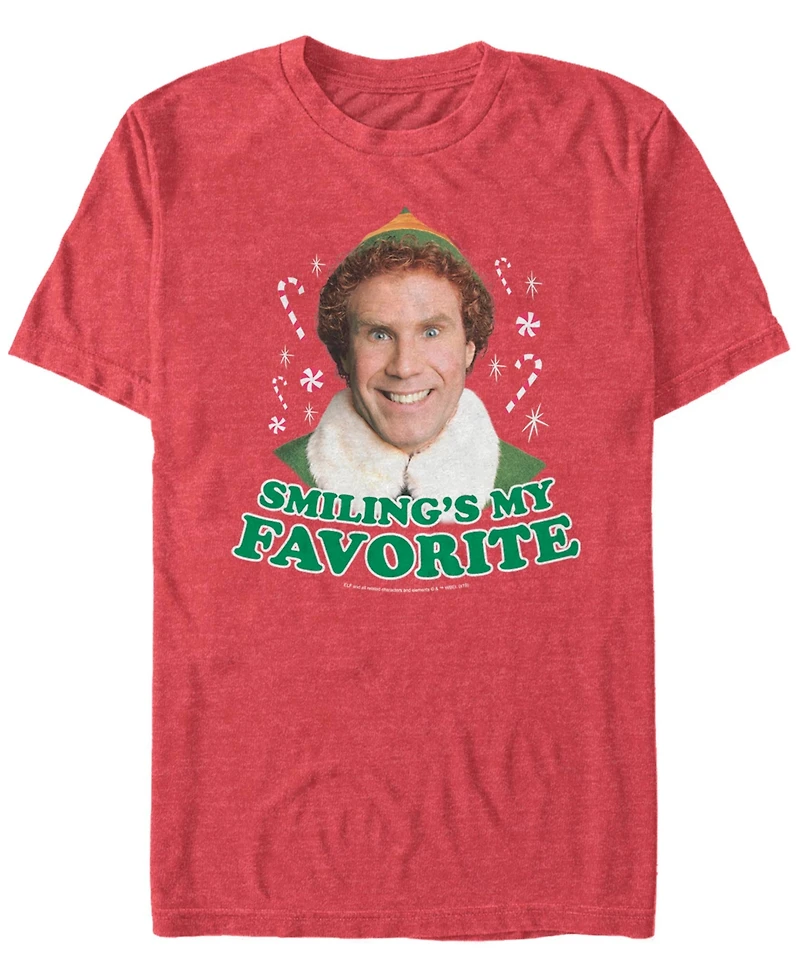 Men's Elf Buddy Smiles Short Sleeve T-shirt