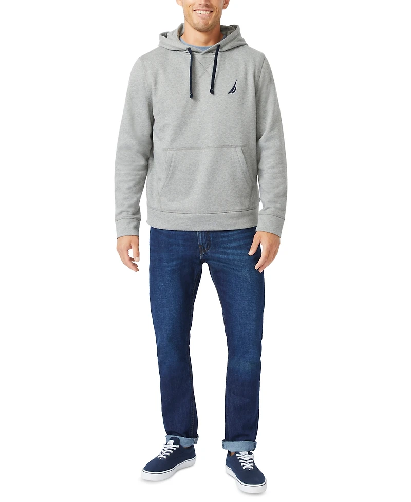 Nautica Men's Logo Fleece Hoodie