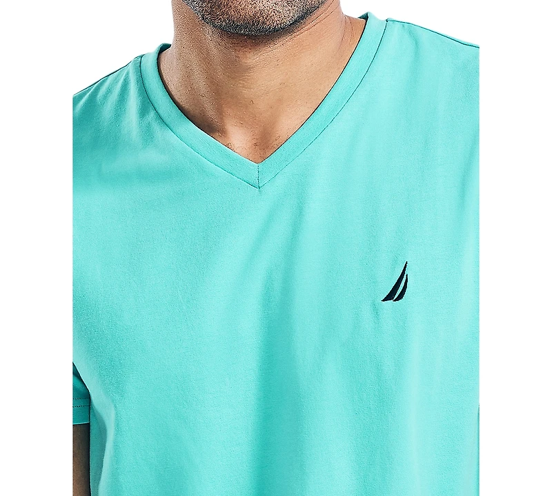 Nautica Men's Classic-Fit Cotton V-Neck T-Shirt