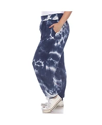 White Mark Plus Tie Dye Harem Pants