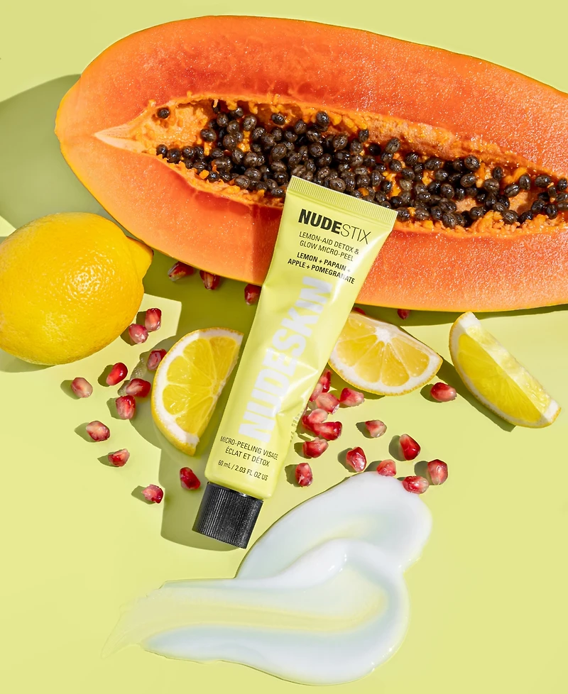 Nudestix Nudeskin Lemon-Aid Detox & Glow Micro-Peel, 2.03-oz.