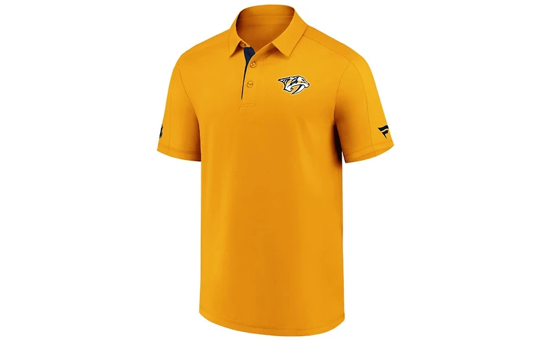 Majestic Nashville Predators Men's Locker Room Performance Polo