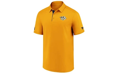 Majestic Nashville Predators Men's Locker Room Performance Polo