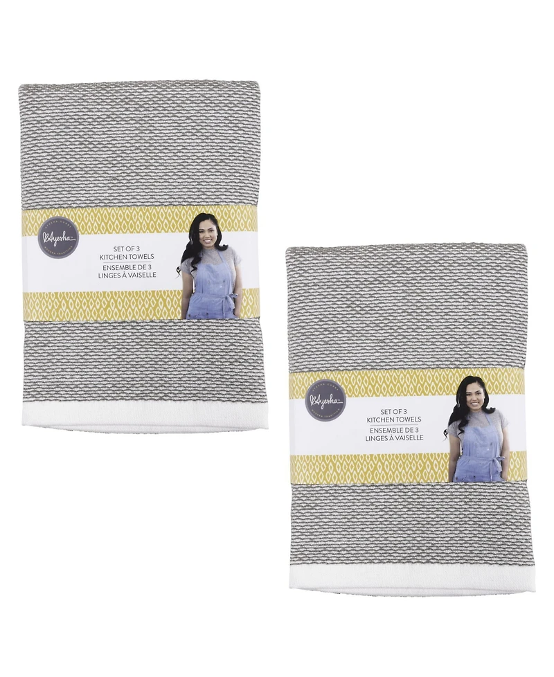 Ayesha Curry Terry Towel, Set of 6