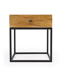 Butler Specialty Brixton Iron and Wood End Table