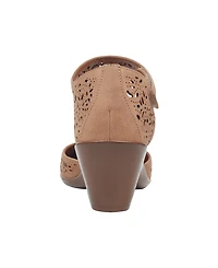 Easy Spirit Women's Cindie Two-Piece Mary Jane Pumps