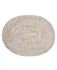 Artifacts Rattan Oval Placemat